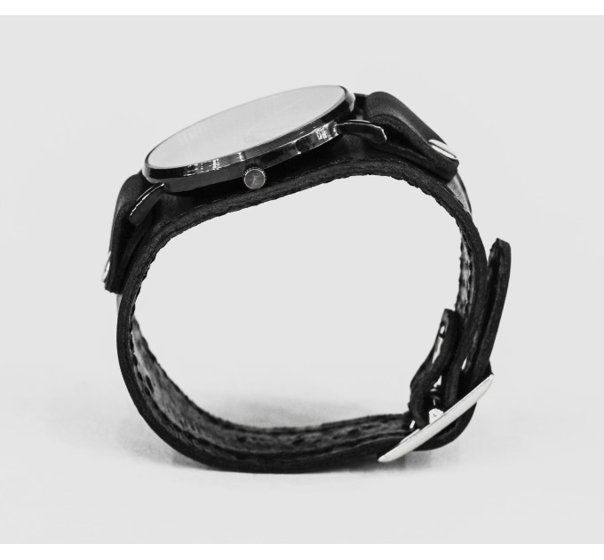 Leather watch band for men or women, code 5346st