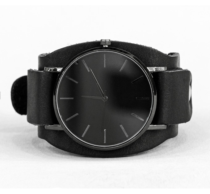 Leather watch band for men or women, code 5352