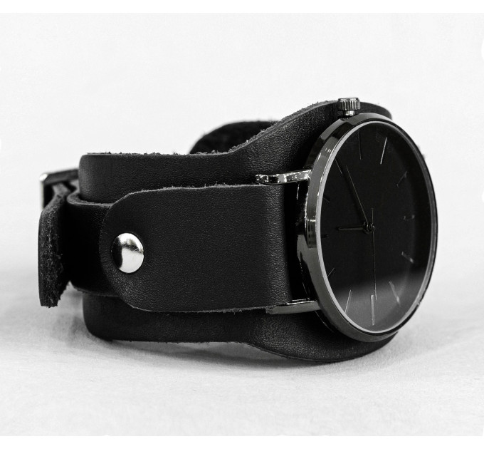 Leather watch band for men or women, code 5352