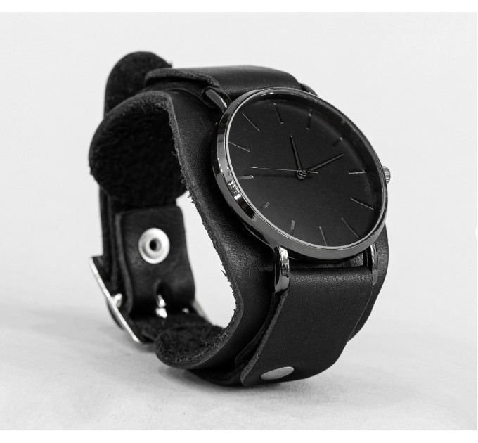 Leather watch band for men or women, code 5352