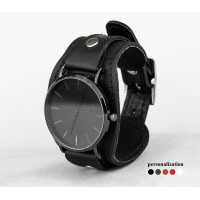 Leather watch band for men or women, code 5352st