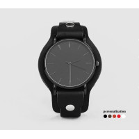 Leather watch band for men or women, code 5355