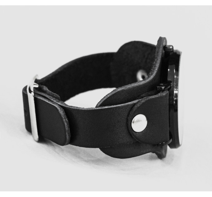 Leather watch band for men or women, code 5355