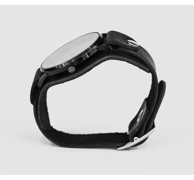 Leather watch band for men or women, code 5355