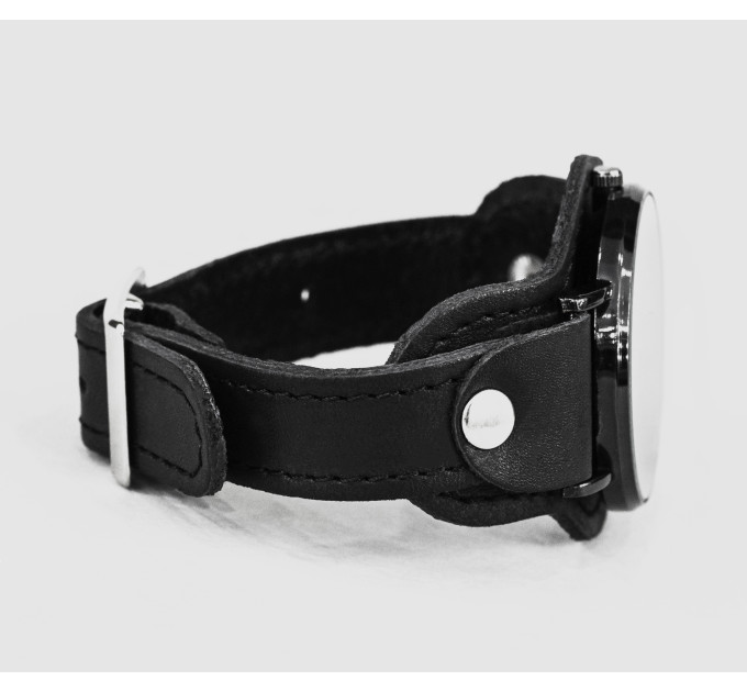 Leather watch band for men or women, code 5355st