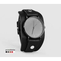 Leather watch band for men or women, code 5357