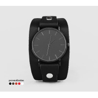 Leather watch band for men or women, code 5357