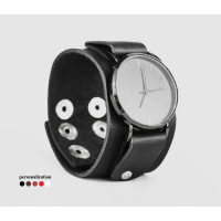 Leather watch band for men or women, code 5362