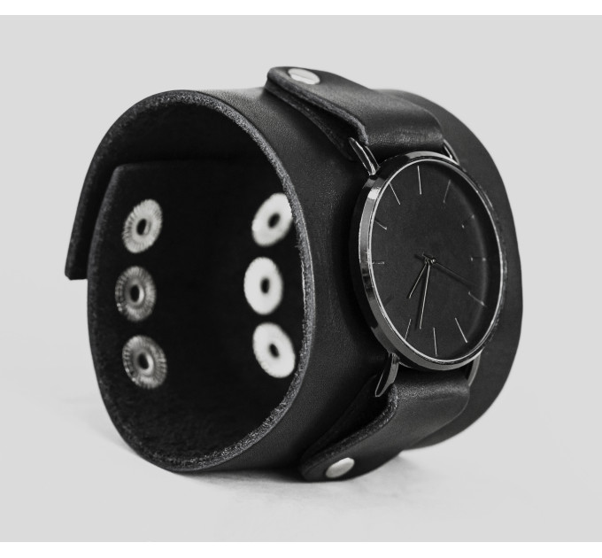 Leather watch band for men or women, code 5363