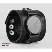 Leather watch band for men or women, code 5363st