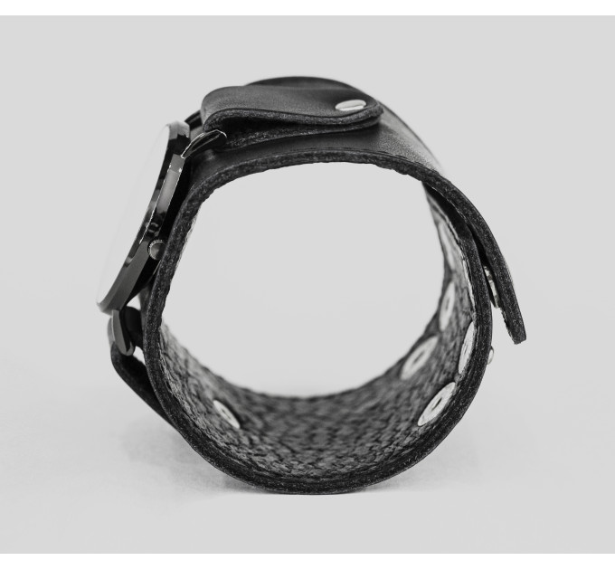 Leather watch band for men or women, code 5363st