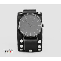 Leather watch band for men or women, code 5364