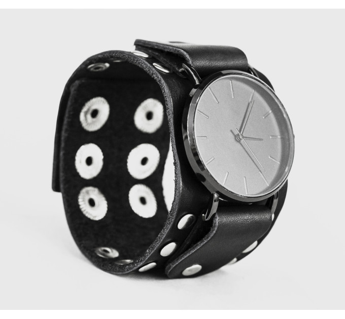 Leather watch band for men or women, code 5364