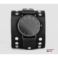 Leather watch band for men or women, code 5365