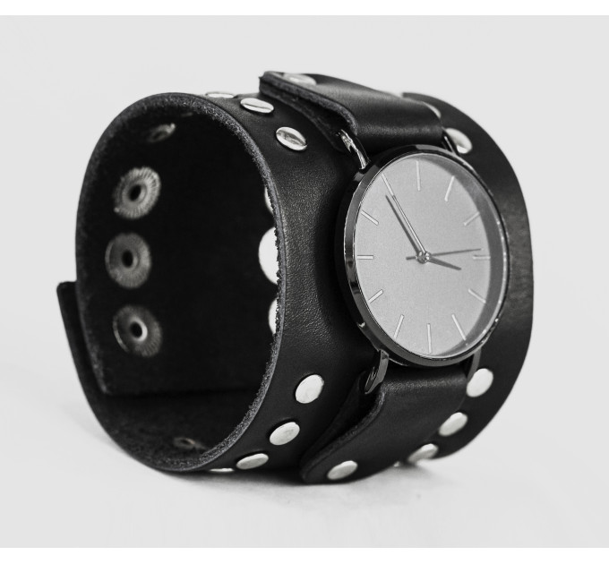 Leather watch band for men or women, code 5365