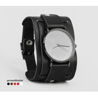 Leather watch band for men or women, code 5400