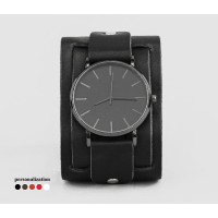 Leather watch band for men or women, code 5400