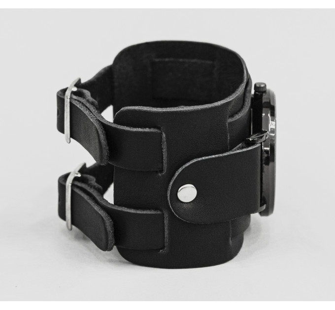 Leather watch band for men or women, code 5400