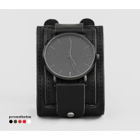 Leather watch band for men or women, code 5400st