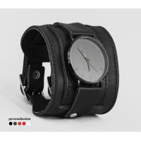 Leather watch band for men or women, code 5410st