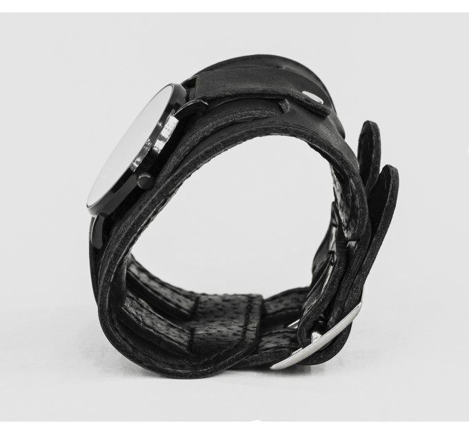 Leather watch band for men or women, code 5410st