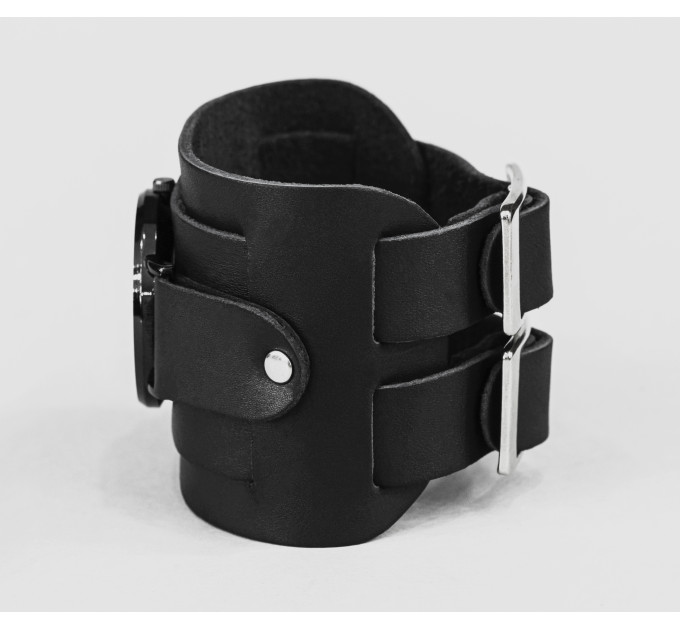 Leather watch band for men or women, code 5411