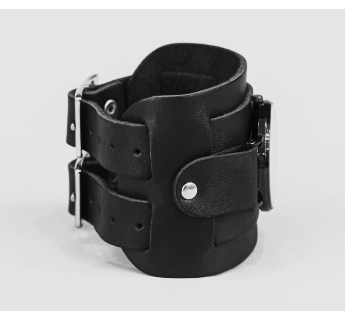 Leather watch band for men or women, code 5411