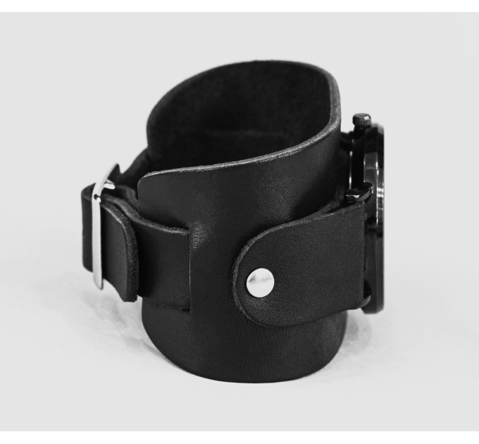 Leather watch band for men or women, code 5500