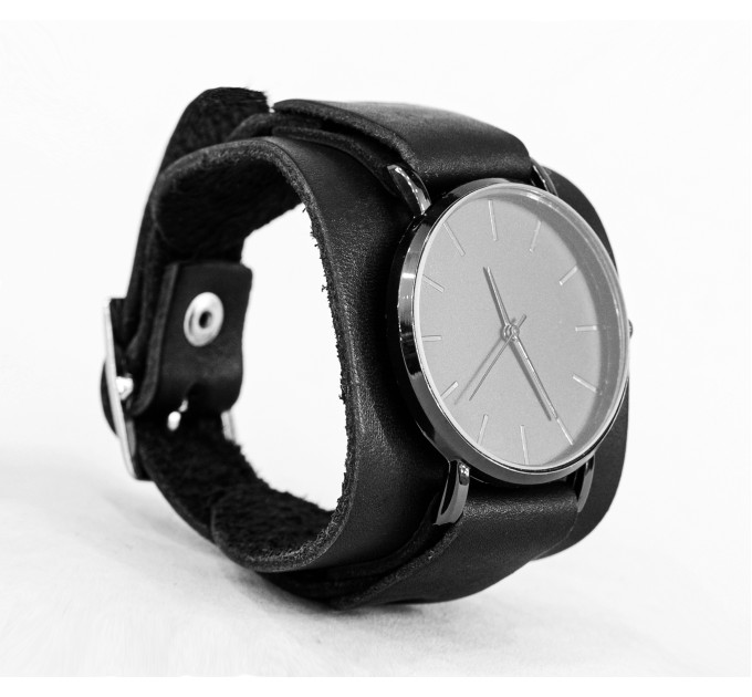 Leather watch band for men or women, code 5530