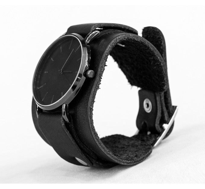 Leather watch band for men or women, code 5540