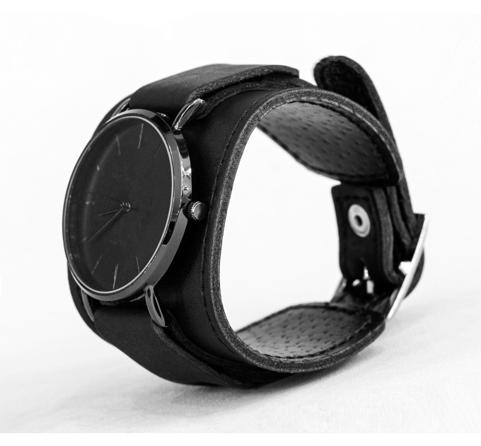 Leather watch band for men or women, code 5540st