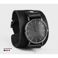 Leather watch band for men or women, code 5550