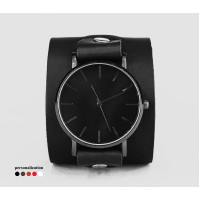 Leather watch band for men or women, code 5550