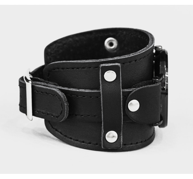 Leather watch band for men or women, code 5552st