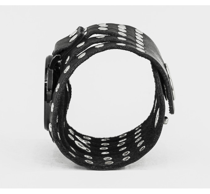 Leather watch band for men or women, code 5600