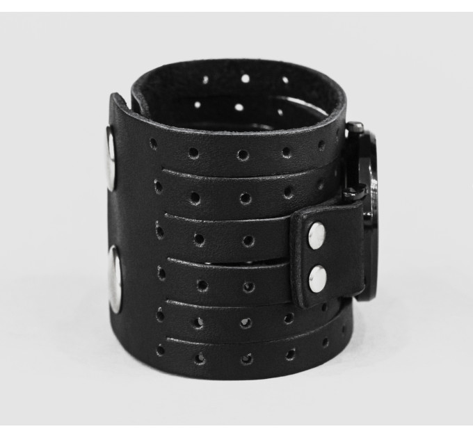 Leather watch band for men or women, code 5601