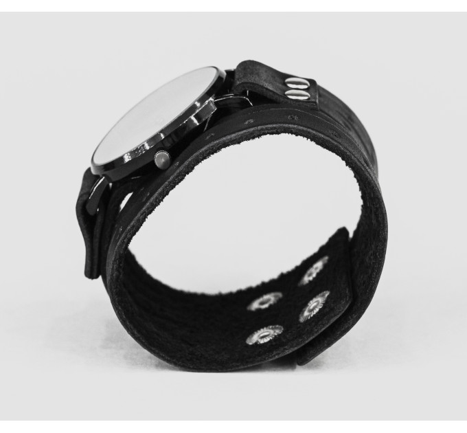 Leather watch band for men or women, code 5601