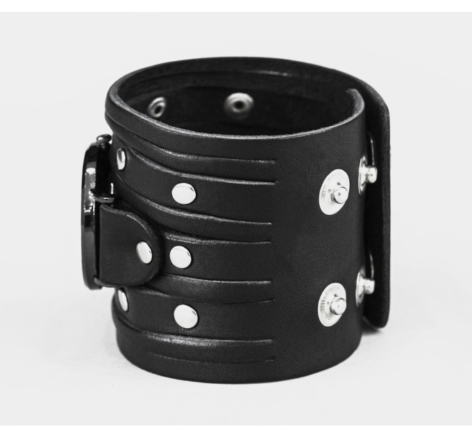 Leather watch band for men or women, code 5604