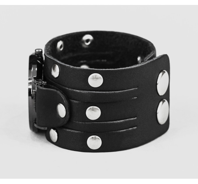 Leather watch band for men or women, code 5606