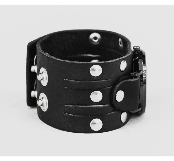 Leather watch band for men or women, code 5606