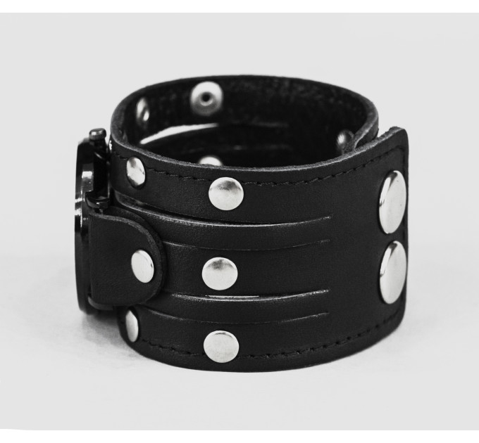 Leather watch band for men or women, code 5606st