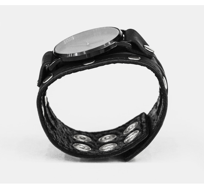 Leather watch band for men or women, code 5606st