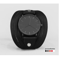 Leather watch band for men or women, code 5608