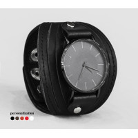 Leather watch band for men or women, code 5608st