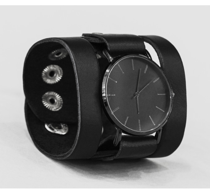 Leather watch band for men or women, code 5620