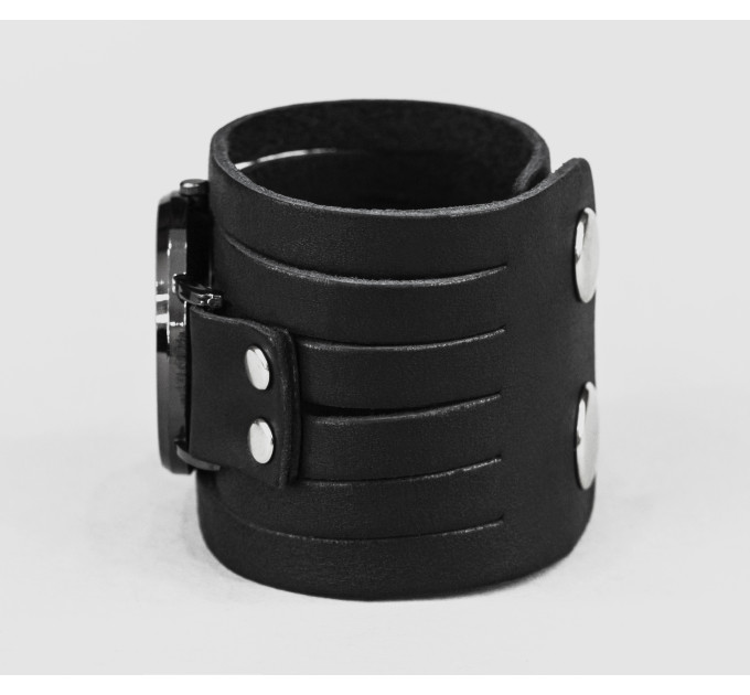 Leather watch band for men or women, code 5640