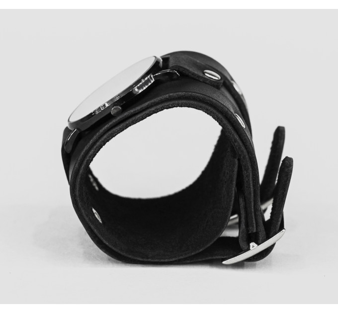 Leather watch band for men or women, code 5710