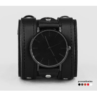 Leather watch band for men or women, code 5710st