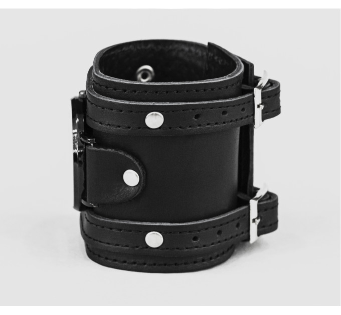Leather watch band for men or women, code 5715st