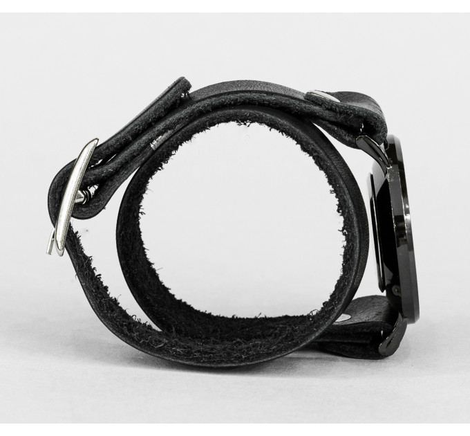 Leather watch band for men or women, code 5810